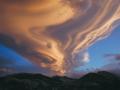 21 Ocak 2009 : Yeni Zelanda zerinde Bir Merceksi Bulut
