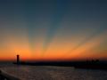 11 Ağustos 2010 : Michigan Gölü Üzerinde Alaca Karanlık Işınları