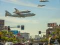 26 Eylül 2012 : Los Angeles Üzerinde Bir Uzay Mekiði