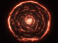 16 Ekim 2012 : R Yontar Yıldızını Çevreleyen Sarmal Bulutsu