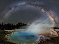 27 Austos 2014 : Milky Way over Yellowstone