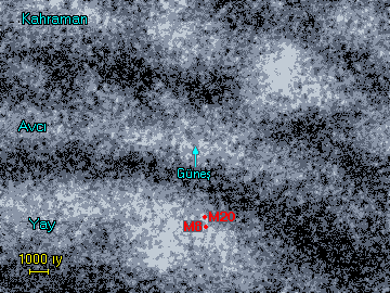 Deniz Kula�� ve �� Bo�um Bulutsular�n�n Konumu