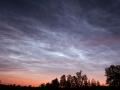 28 Ekim 2007 : İsveç Üzerindeki Gece Parlayan Bulutlar