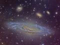 22 Ekim 2008 : Güzel Sarmal NGC 7331