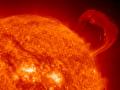 31 Mayıs 2009 : SOHO'dan Bir Güneş Fışkırması