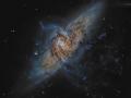 15 Temmuz 2011 : NGC 3314 : Gökadalar Üst Üste Binince