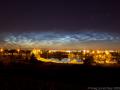 20 Temmuz 2011 : Edmonton Üzerinde Gece Parlayan Bulutlar