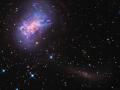 26 Ocak 2012 : NGC 4449 : Cüce Gökadanın Yıldız Akıntısı
