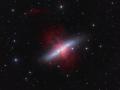 4 Temmuz 2013 : M82 : Çok Kuvvetli Bir Rüzgâr Eşliğinde Yıldızlarla Dolup Taşan Gökada