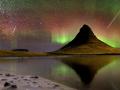 7 Ağustos 2013 : İzlanda Üzerinde Göktaşları ve Kutup Işıkları