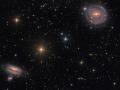 8 Şubat 2014 : NGC 5101 ve Arkadaşları