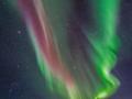 24 Mart 2014 : İzlanda Üzerinde Avcı ve Kutup Işıkları
