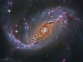 13 Eylül 2016 : Hubble'dan Çubuklu Sarmal Gökada NGC 1672