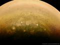 25 Ekim 2016 : Juno'dan Jüpiter'in Güney Kutbuna Yakın Bulutlar
