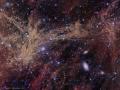 27 Haziran 2017 : Bütünleşik Akı Bulutsusu'nun İçerisinden M81 Gökada Grubu